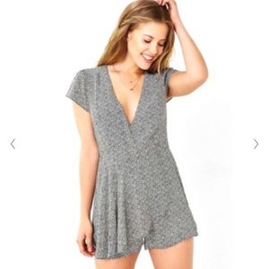 urban outfitters kimchi blue floral romper